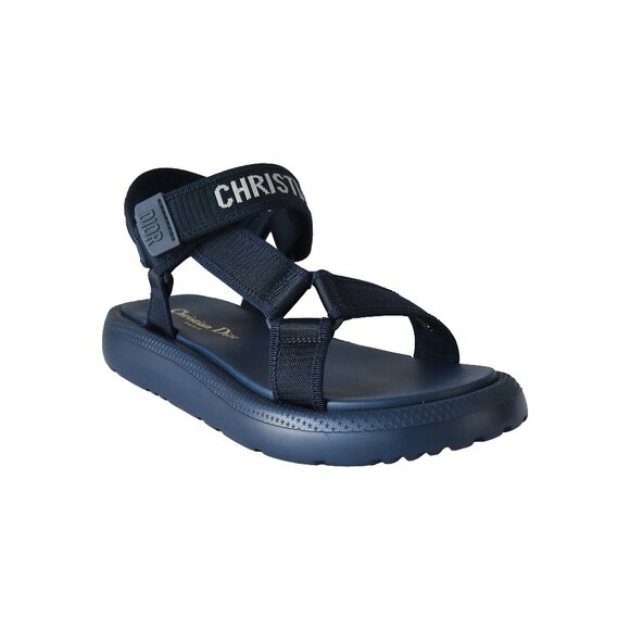 Dior D-Wave Sandals Blue - Picture 1 of 5